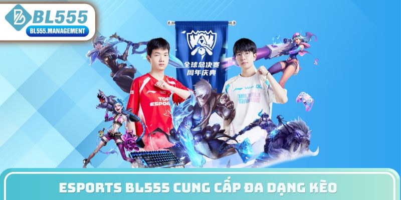 Esports BL555 cung cấp đa dạng kèo